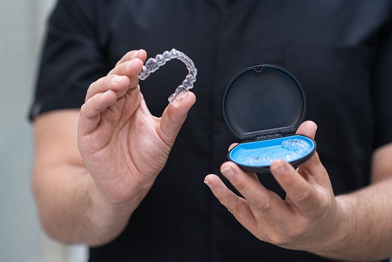 Clear aligner trays